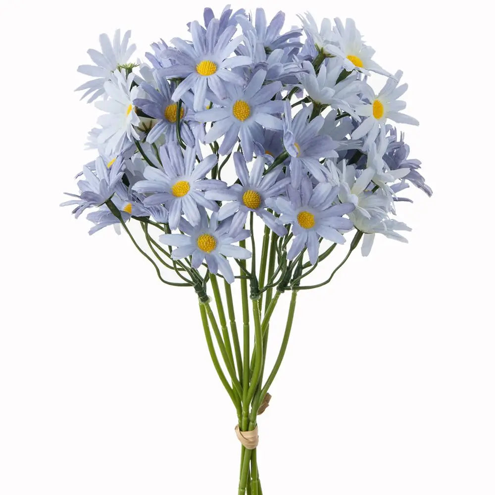 1Pc Artificial Simulation Flowers Handheld Silk Chrysanthemum Wedding Bridal Bouquets Home Vase Outdoor Garden Festival Diy Gift