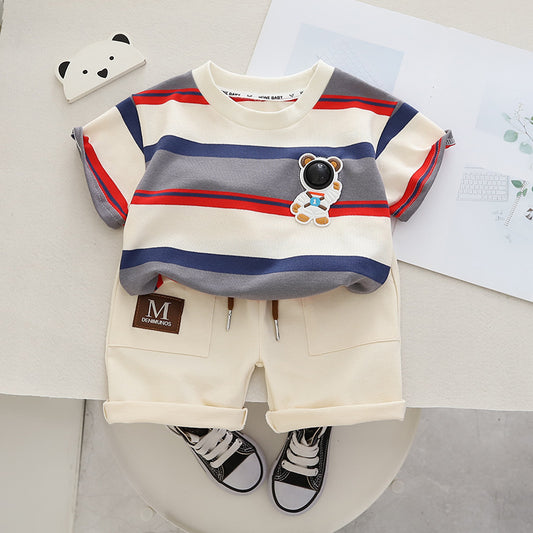 Boys' Suit Summer Western Style Fashion Children's Clothes