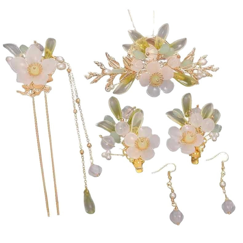 Tassel Full Set Antique Hair Clasp Chinese Style Classical Simplicity Hair Accessories