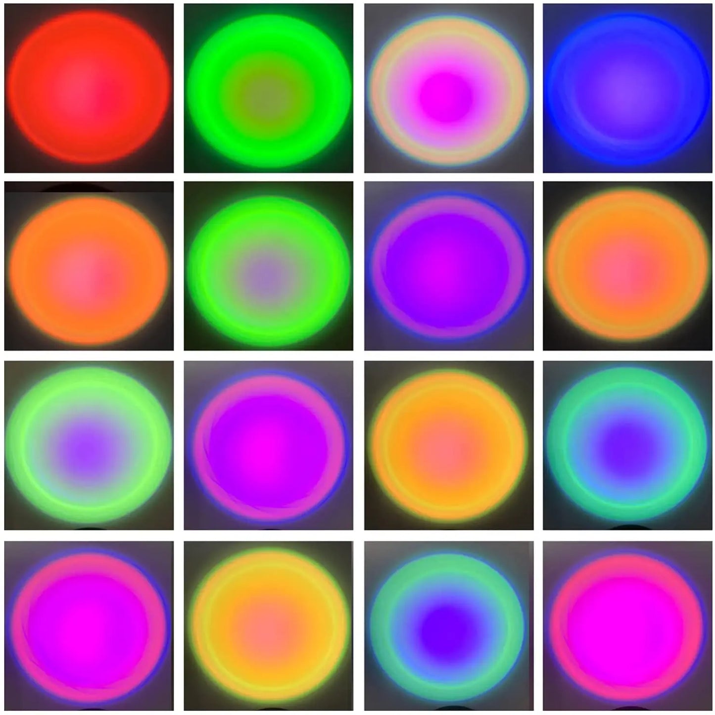 Lampada intelligente al tramonto Tuya LED luce notturna USB RGB Smart Life APP proiezione remota per decorazione della stanza fotografia festival nascita