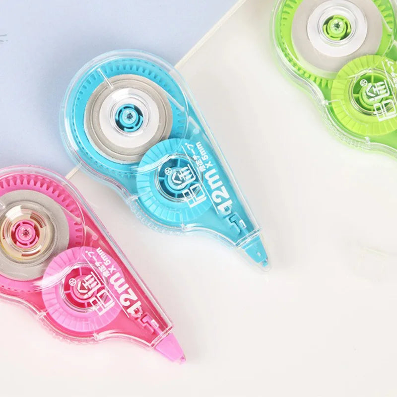6PCS Corrector Tape Ribbon Corrector Putty Corrective Tape Kawaii Stationery Sweet Things for School XZD02