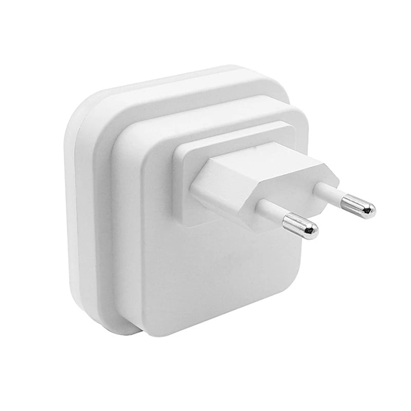 Luce notturna a LED senza fili con sensore di illuminazione Mini lampada da notte con spina UE per la decorazione della camera da letto dei bambini